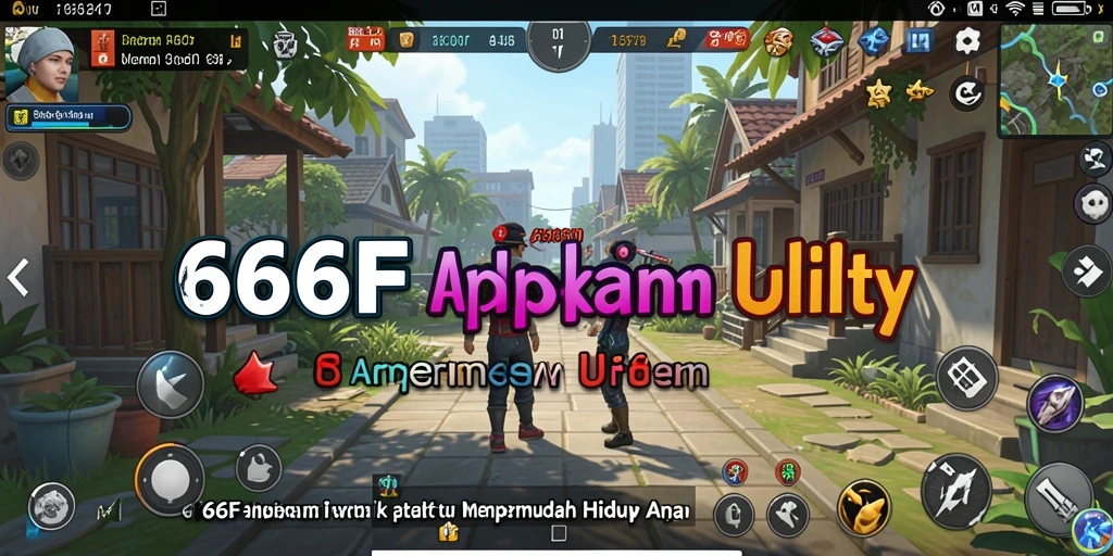 Tampilan utama 666F menunjukkan berbagai fitur Utility yang bermanfaat.