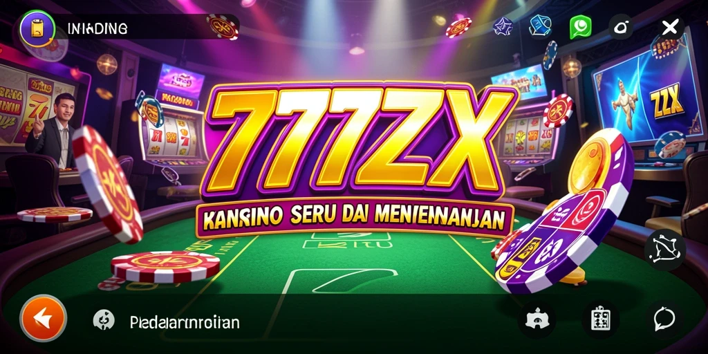Screenshot gameplay 777ZX yang menampilkan keseruan permainan Kasino.