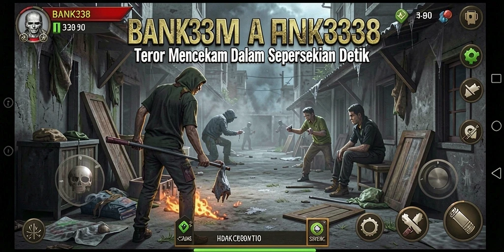 Gameplay BANK338 yang memperlihatkan ketegangan horor yang mendalam.