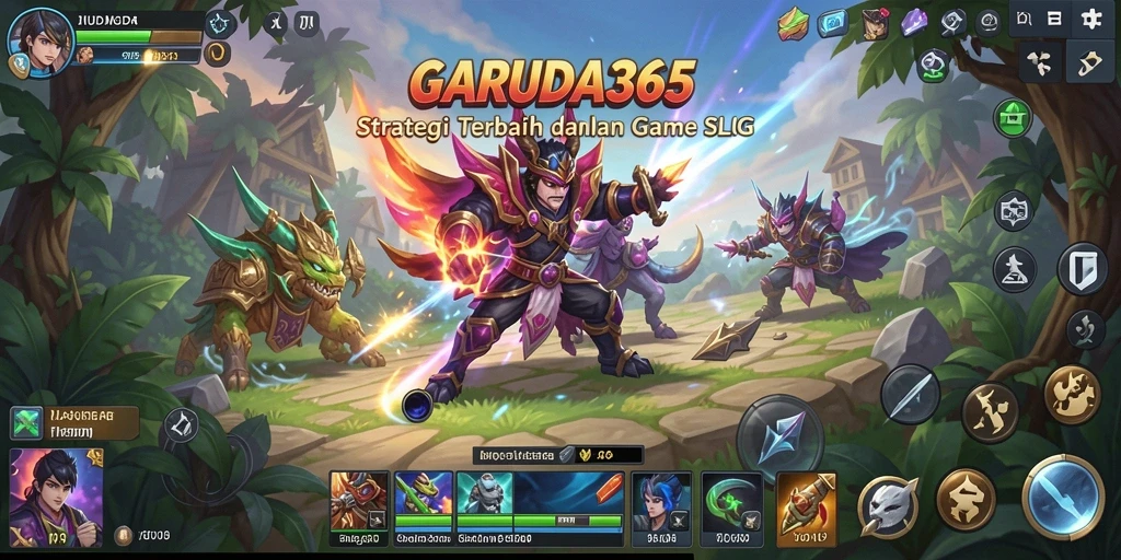 Tampilan gameplay GARUDA365 yang menawan dan strategi yang mendebarkan.