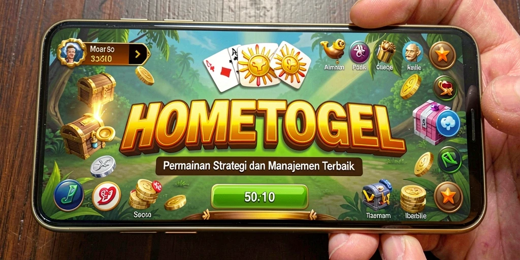 Tampilan gameplay menarik dari HOMETOGEL yang memperlihatkan strategi dan pertarungan.
