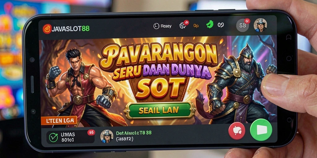 Gameplay penuh aksi di JAVASLOT88 dengan pertarungan epik.
