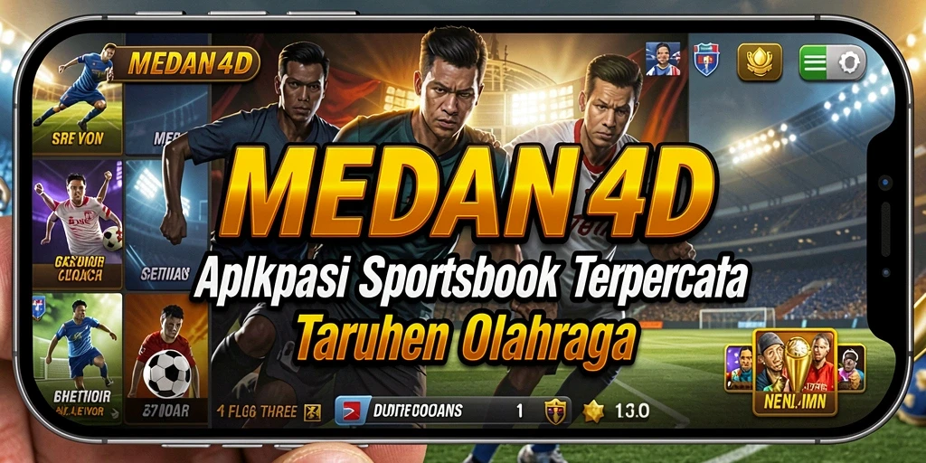 Tampilan gameplay Sportsbook yang seru dan interaktif di MEDAN4D.