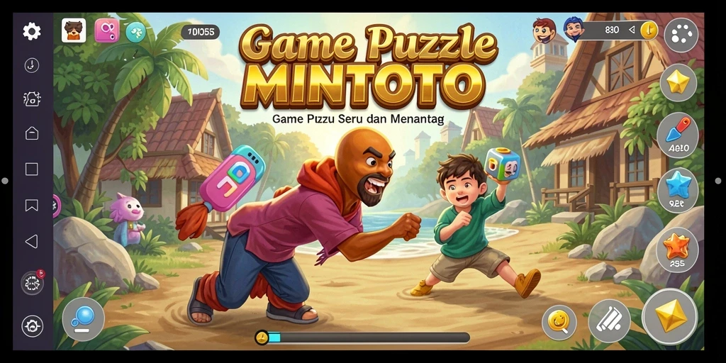 Tampilan menarik dari gameplay MINTOTO yang menantang.