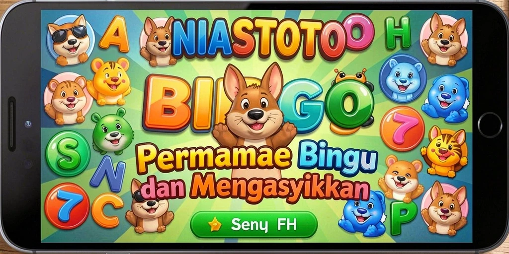 Tampilan gameplay seru NIASTOTO saat bermain Bingo.
