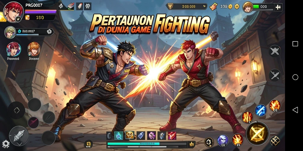 Gameplay seru PRG007 dengan pertarungan tak terlupakan.