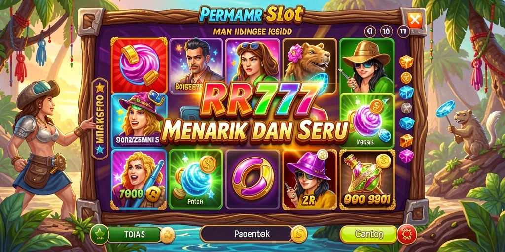 Tampilan gameplay Slot yang menarik di RR777.