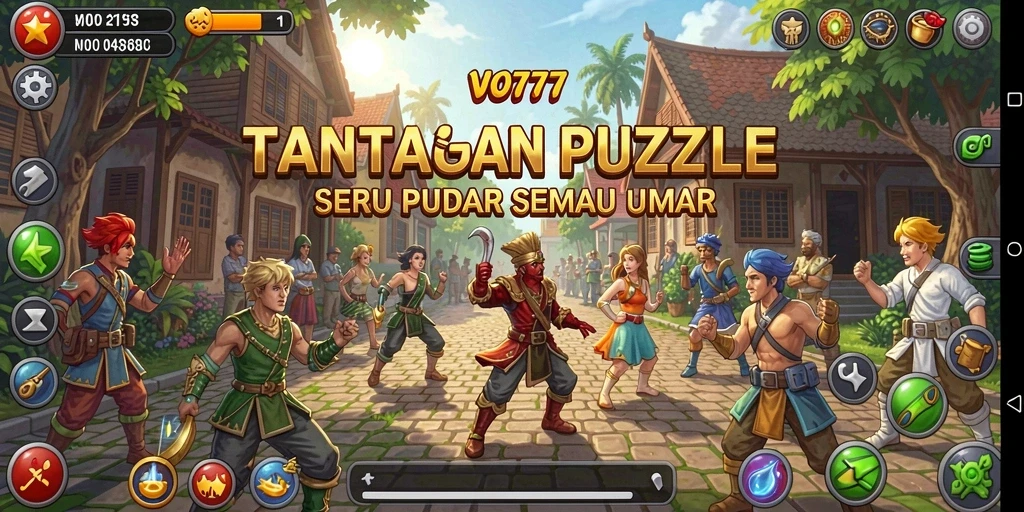Screenshot utama VO777 menampilkan gameplay Puzzle yang menarik dan menantang.